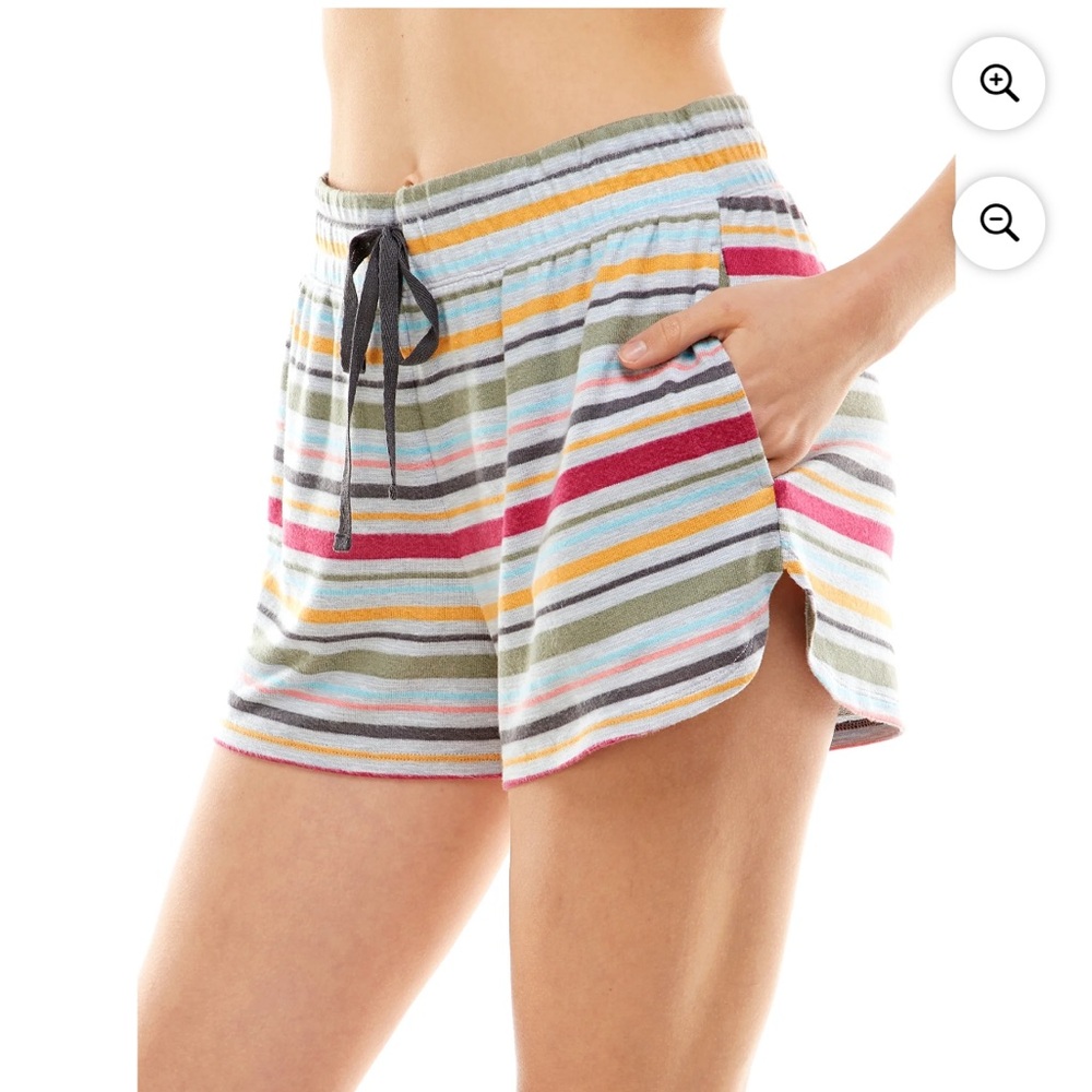 Secret Treasures Stripe Sleep Shorts